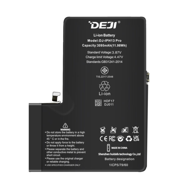 13PRO - IPhone 13 Pro Batteri - Tag on Flex No Pop-Up (Deji)