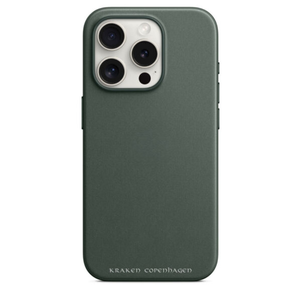 MagSafe Pu laeder Groen 1 - iPhone 13 Pro PU Læder Cover Grøn(MagSafe Kompatibel)
