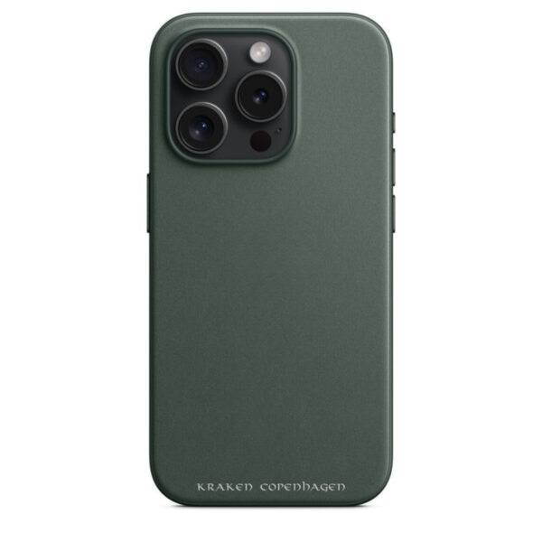 MagSafe Pu laeder Groen 10 - iPhone 13 Pro PU Læder Cover Grøn(MagSafe Kompatibel)
