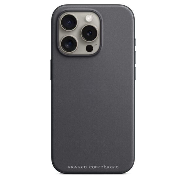 MagSafe Pu laeder Sort 1 - iPhone 15 Pro PU Læder Cover Sort (MagSafe Kompatibel)