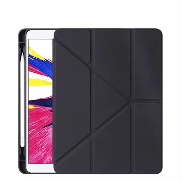 IPad Flip black 2 - iPad 10,9 10.Gen – Med Pen Holder Flex Cover