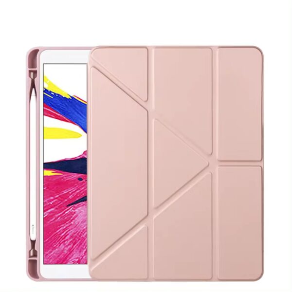 IPad Flip pink 3 - iPad 10,9 10.Gen – Med Pen Holder Flex Cover