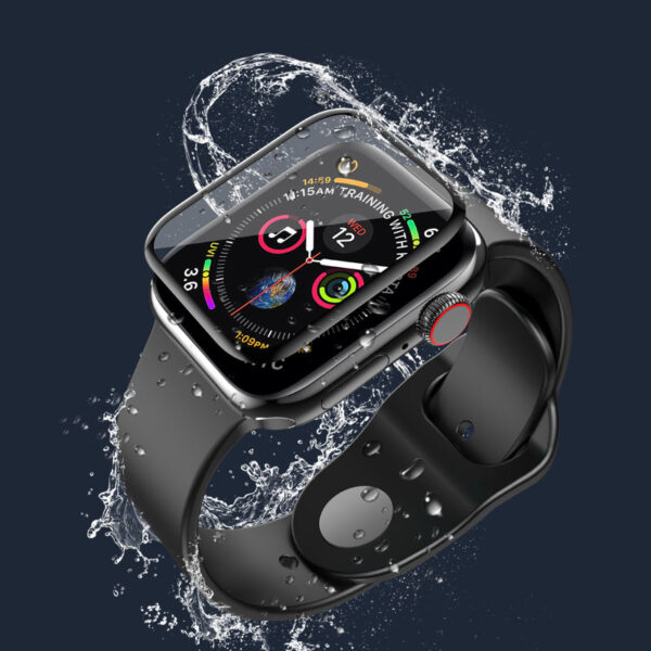 hoco a30 3d hot bending protective film for iwatch 4 5 6 se 7 overview - Apple Watch Anti-explosion 3D Full Skærmbeskyttelse - 38MM