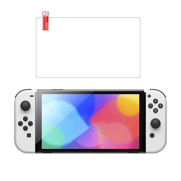 ipega pg sw100 skaermbeskyttelse tnintendo switch oled 9h - Nintendo Switch OLED Skærmbeskyttelse Hærdet Glas - 9H