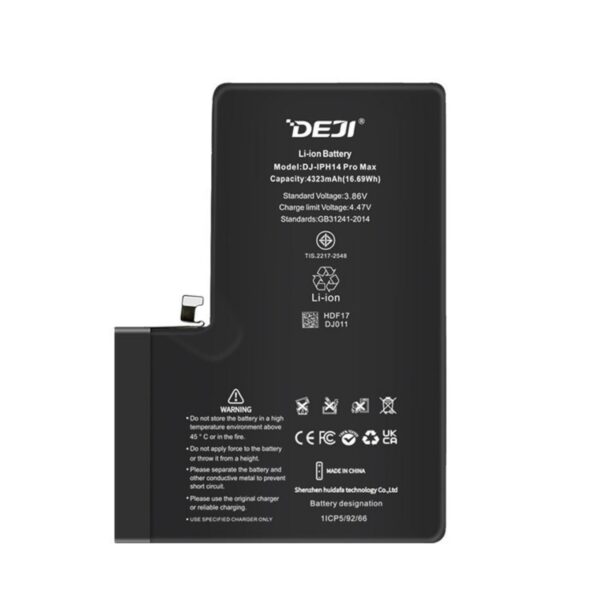 c2 - IPhone 14 Pro Max Batteri - Original Kapacitet